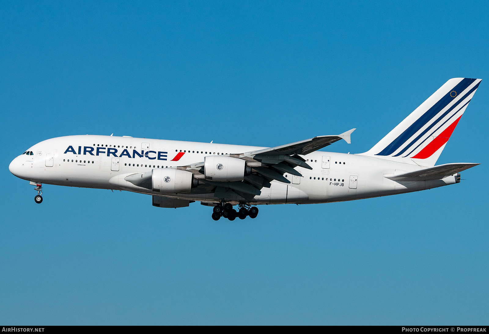 Aircraft Photo of F-HPJB | Airbus A380-861 | Air France | AirHistory.net #612190