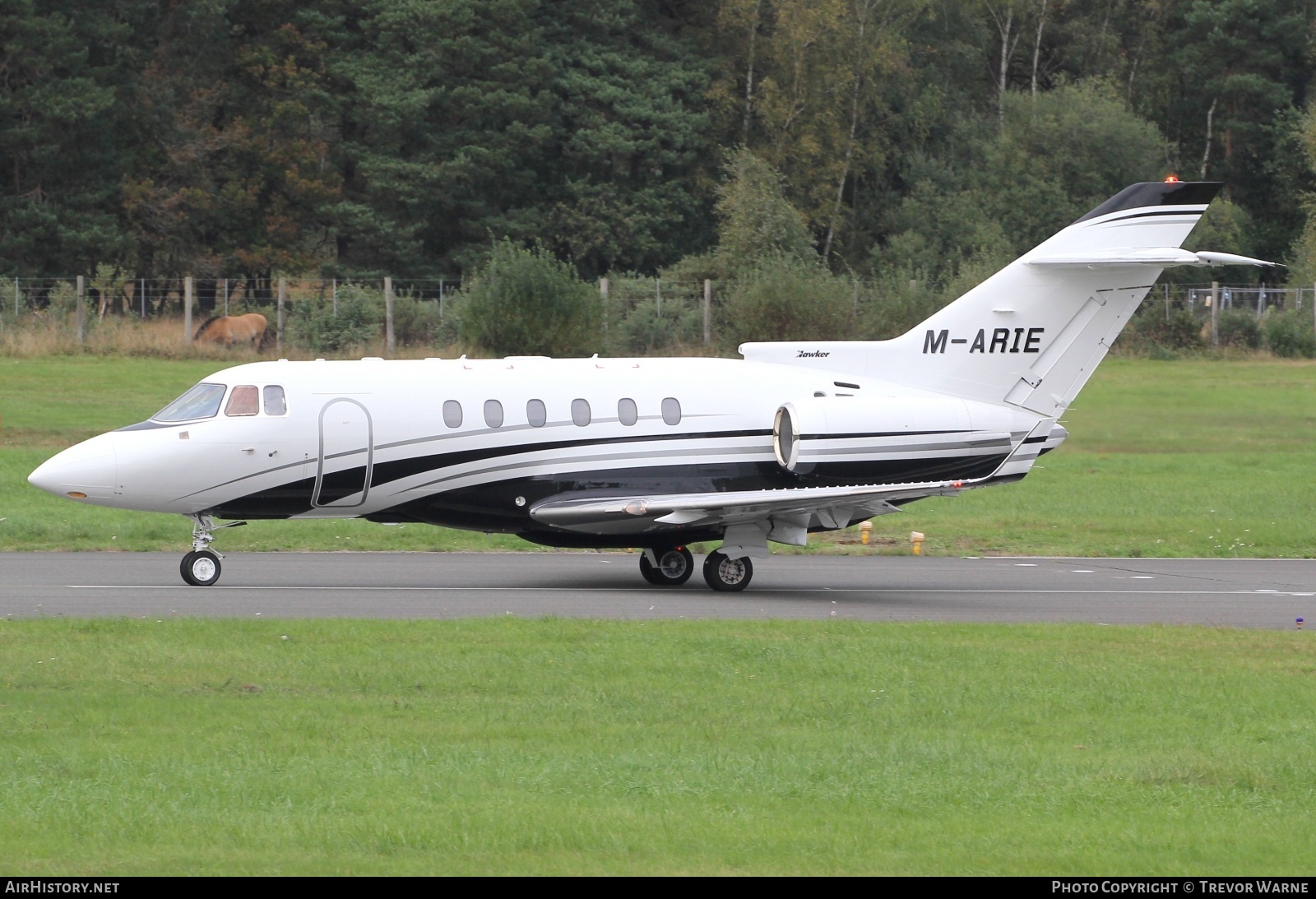 Aircraft Photo of M-ARIE | Raytheon Hawker 850XP | AirHistory.net #612210