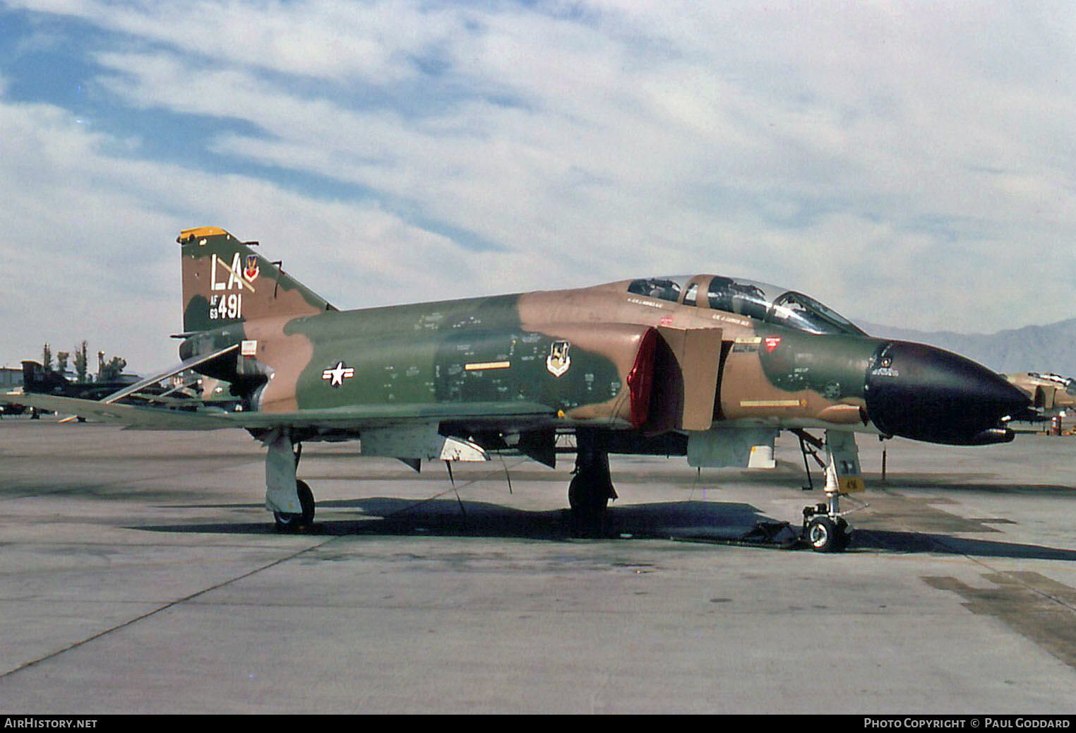 Aircraft Photo of 63-7491 / AF63-491 | McDonnell F-4C Phantom II | USA - Air Force | AirHistory.net #612229