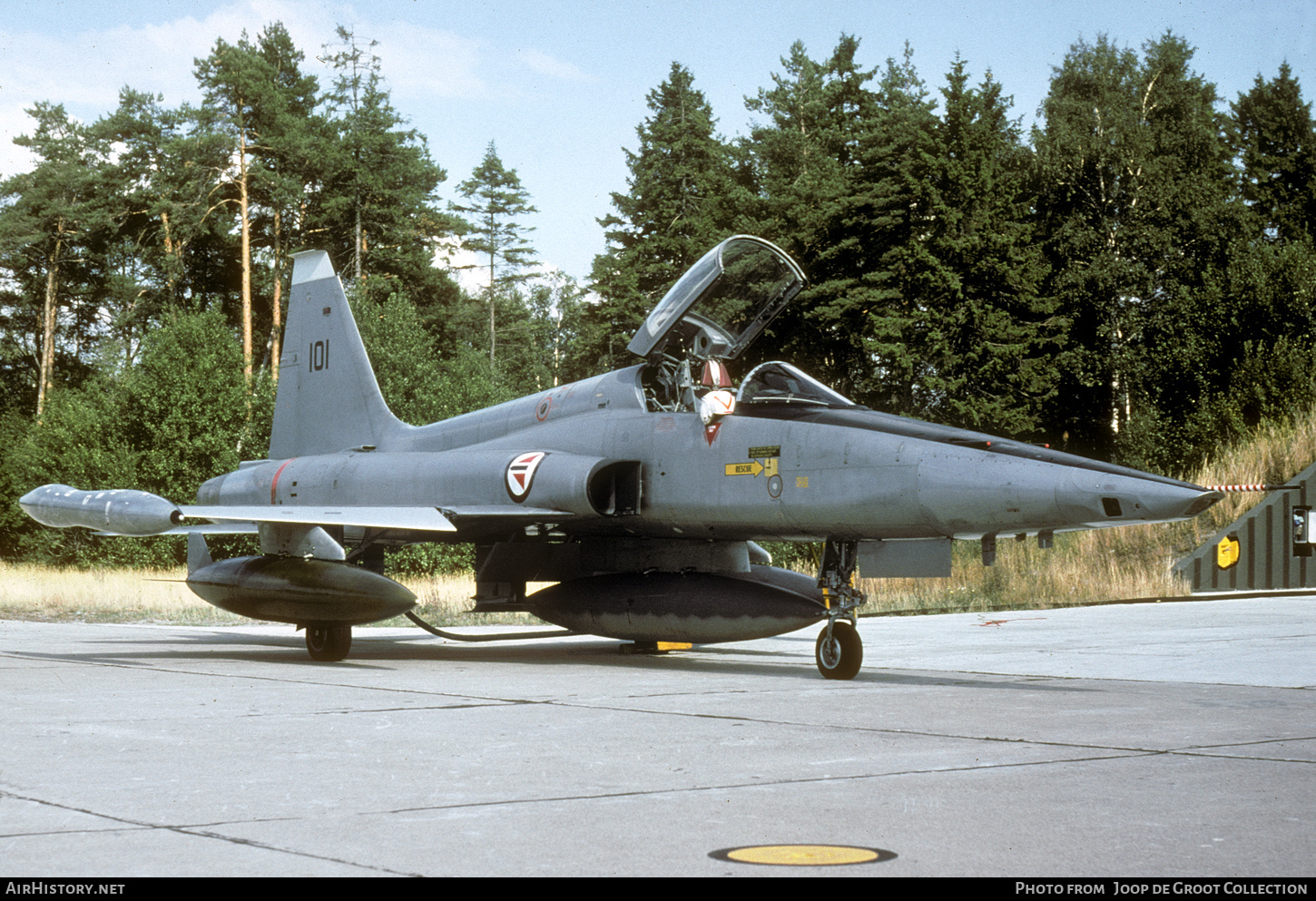 Aircraft Photo of 101 | Northrop RF-5A(G) Freedom Fighter | Norway - Air Force | AirHistory.net #612257