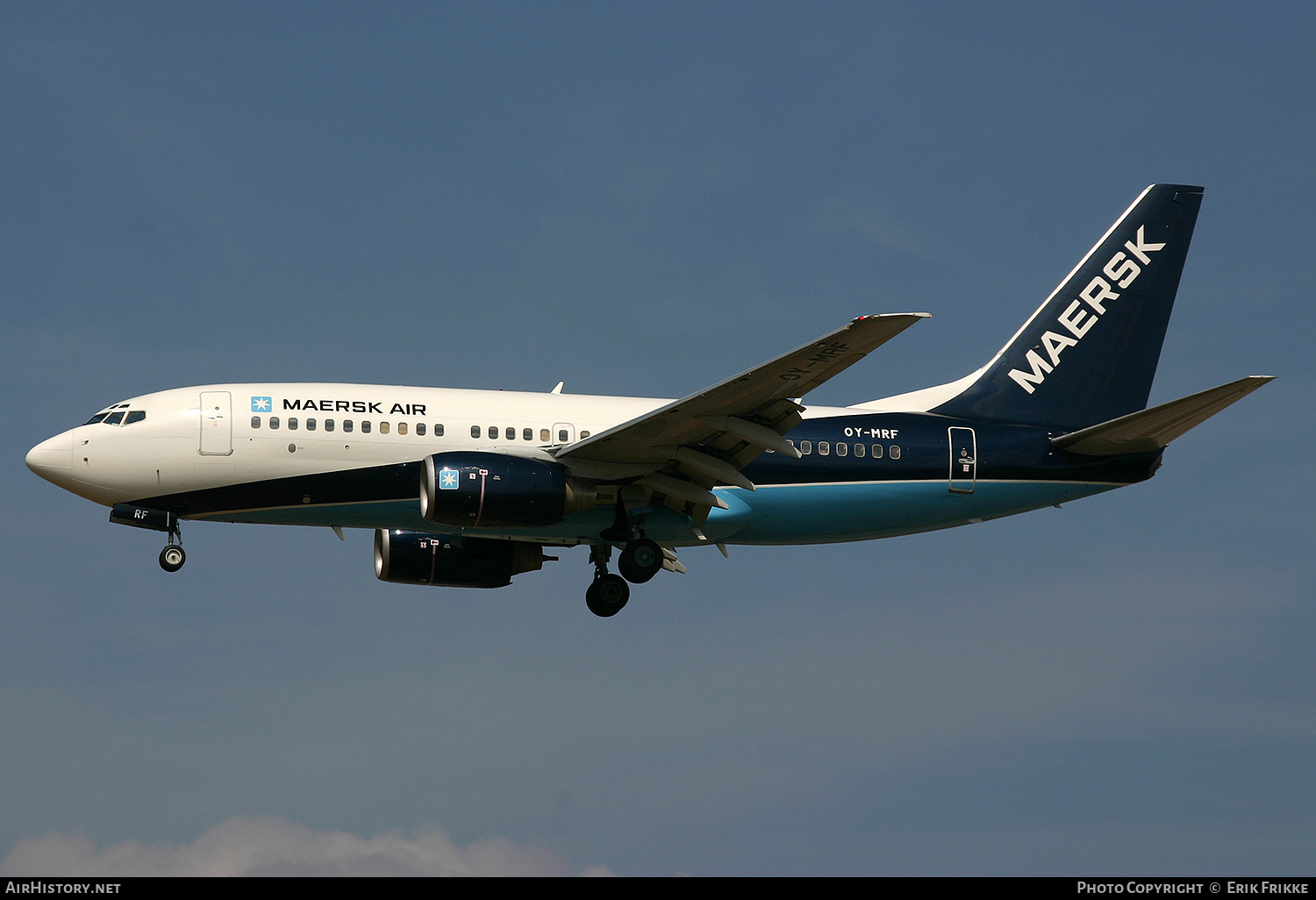 Aircraft Photo of OY-MRF | Boeing 737-7L9 | Maersk Air | AirHistory.net #612265