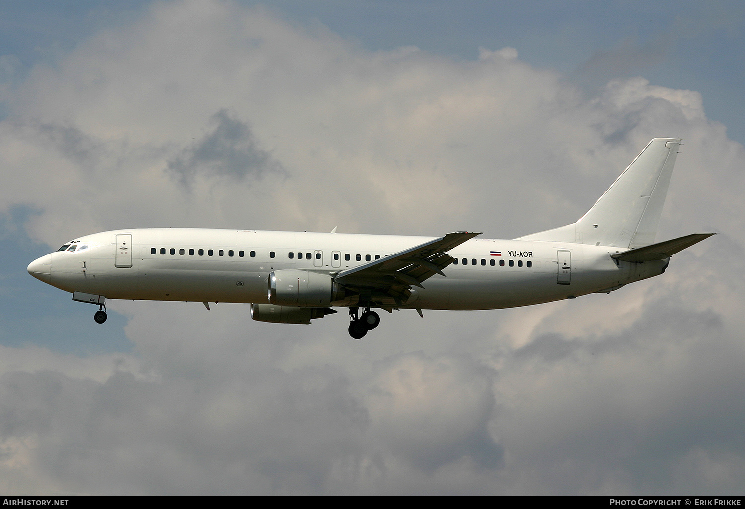 Aircraft Photo of YU-AOR | Boeing 737-4B7 | AirHistory.net #612266
