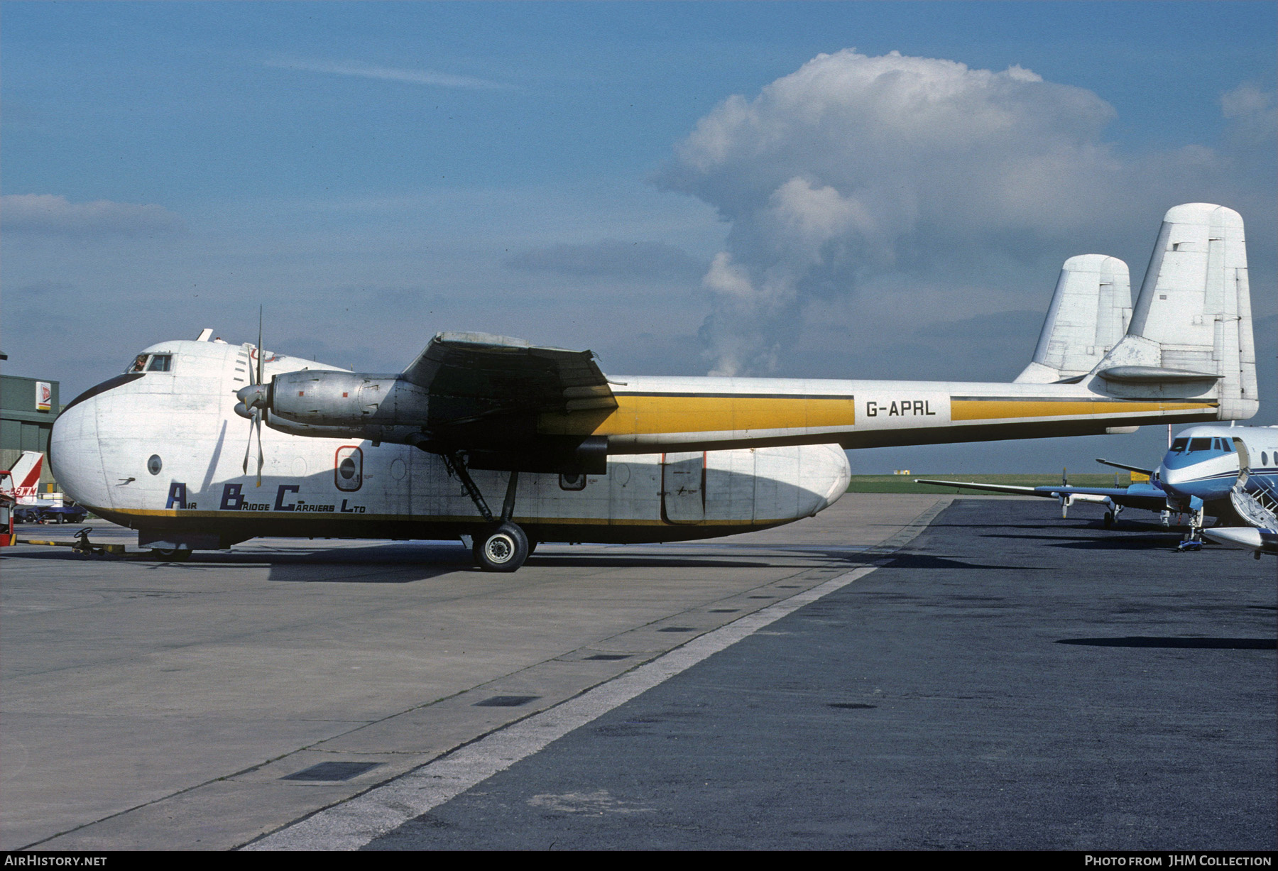 Aircraft Photo of G-APRL | Armstrong Whitworth AW-650 Argosy 101 | Air Bridge Carriers - ABC | AirHistory.net #612284