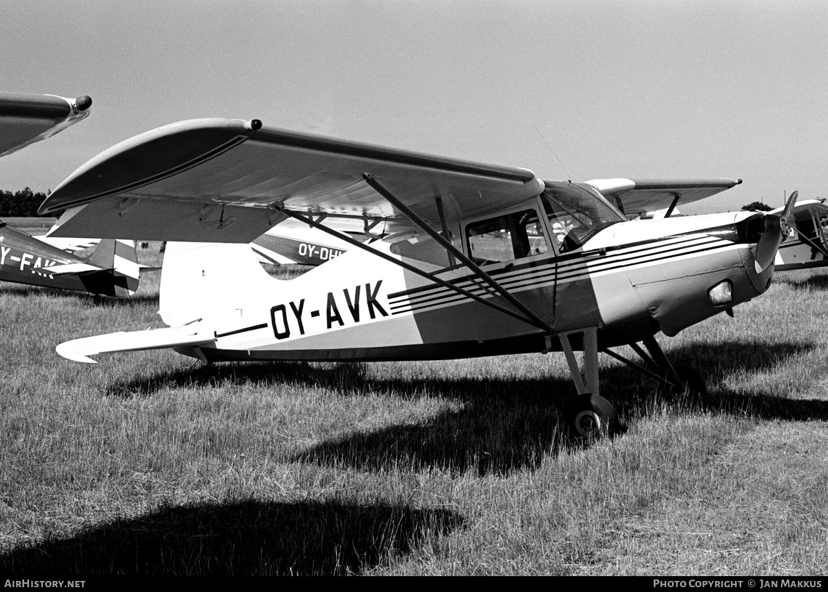 Aircraft Photo of OY-AVK | SAI KZ VII U-8 Lærke | AirHistory.net #612286