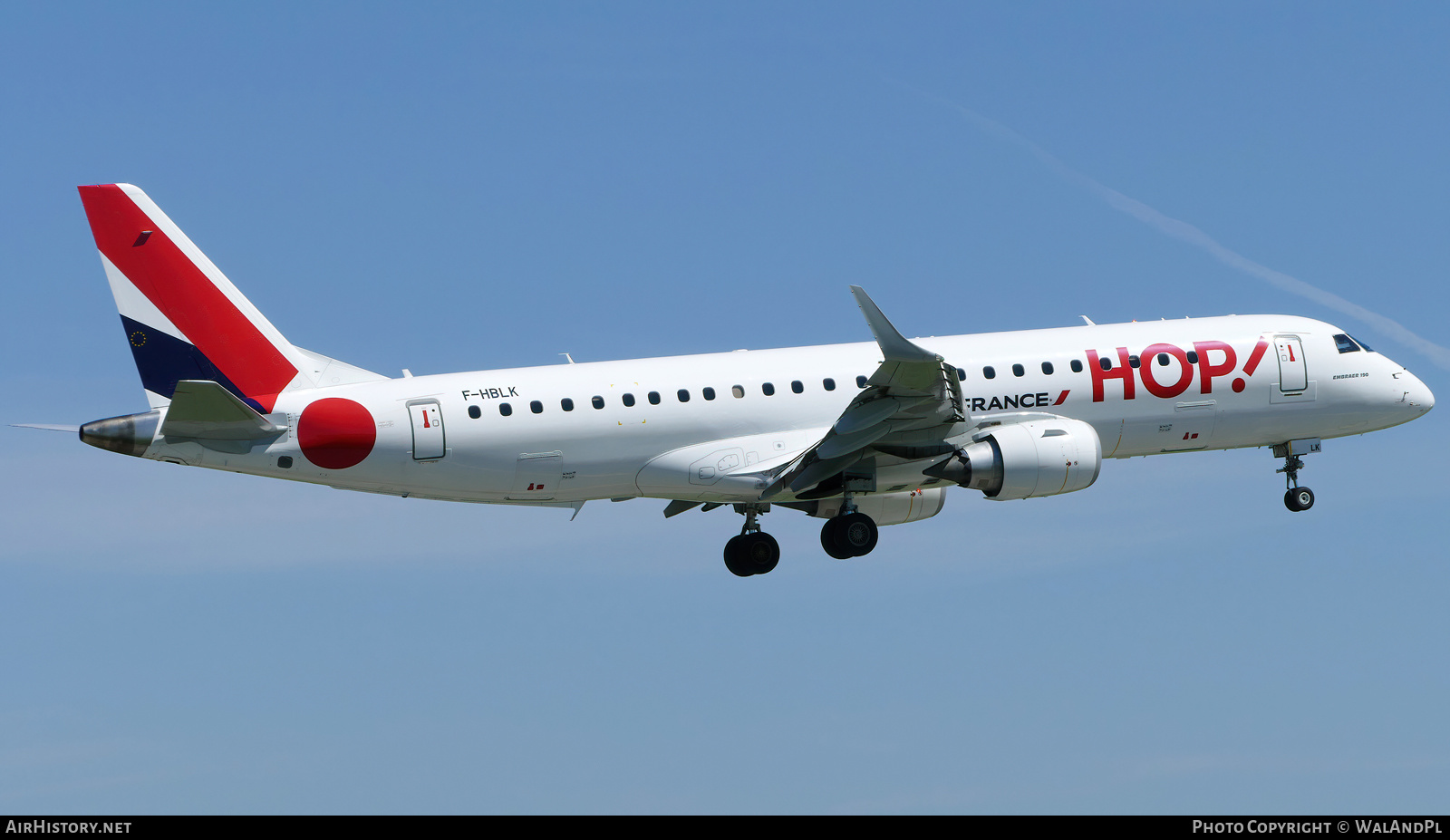 Aircraft Photo of F-HBLK | Embraer 190STD (ERJ-190-100STD) | Hop! | AirHistory.net #612309