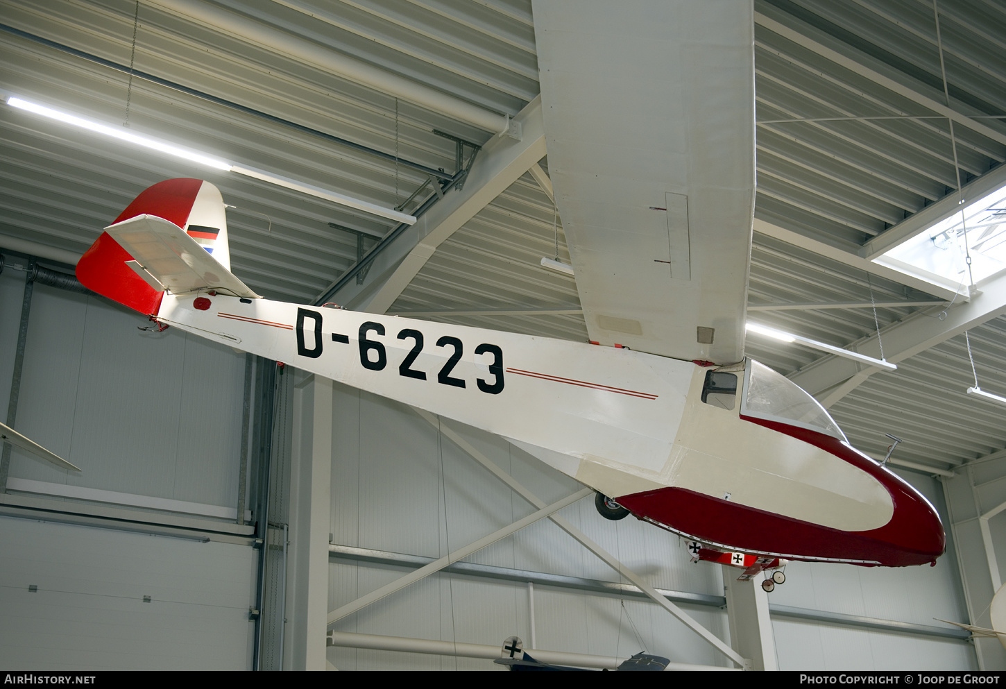 Aircraft Photo of D-6223 | Scheibe L-Spatz 55 | AirHistory.net #612312