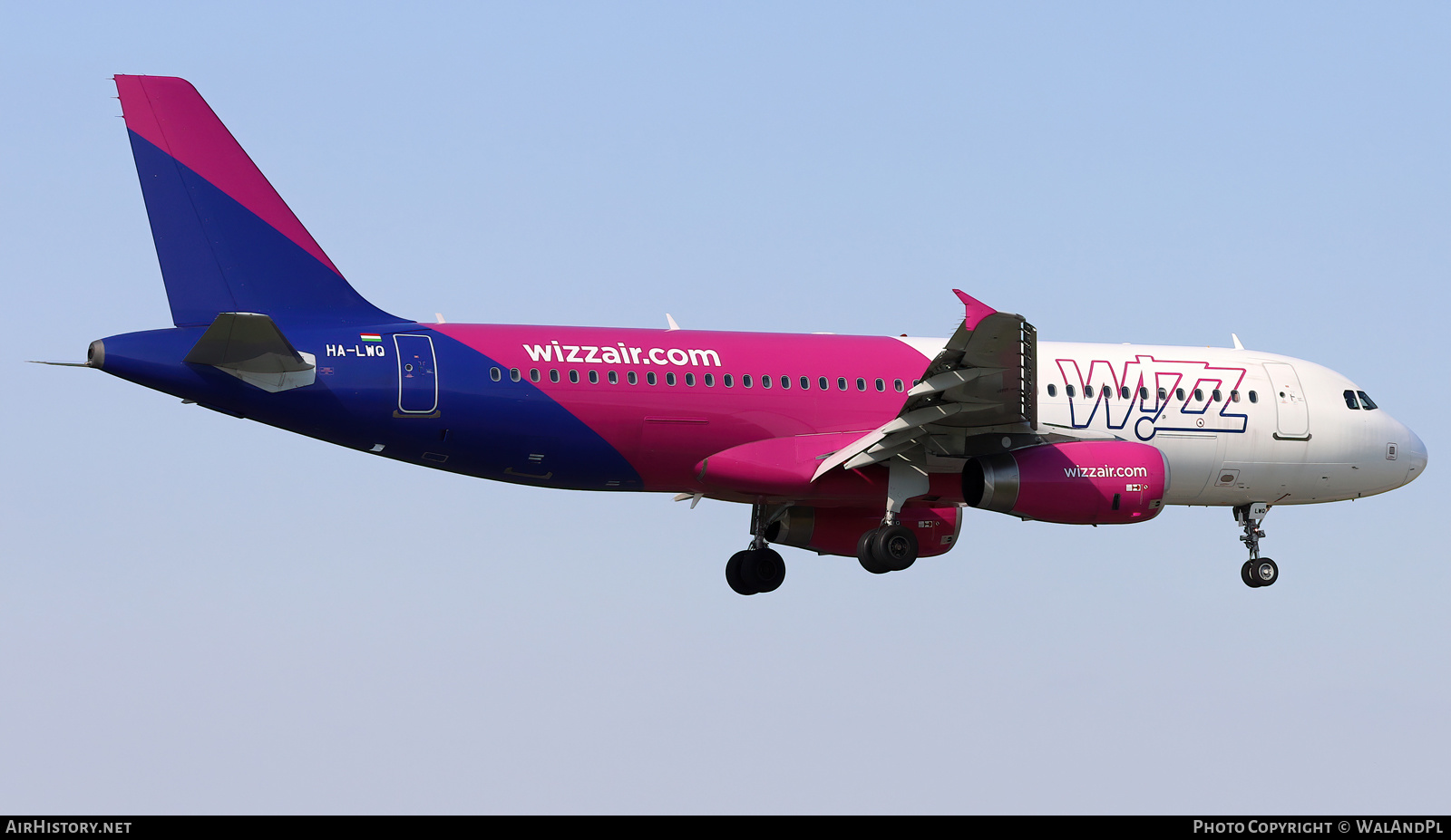 Aircraft Photo of HA-LWQ | Airbus A320-232 | Wizz Air | AirHistory.net #612313