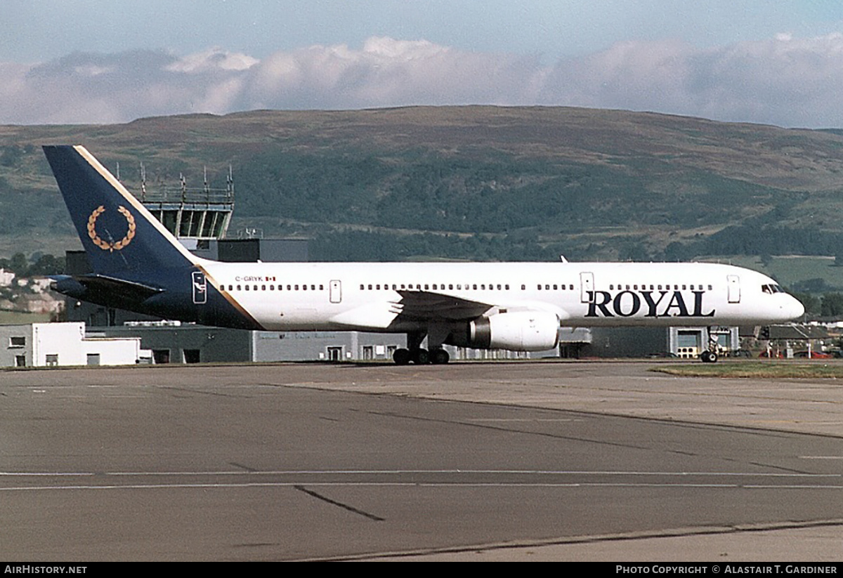 Aircraft Photo of C-GRYK | Boeing 757-236 | Royal Airlines | AirHistory.net #612315