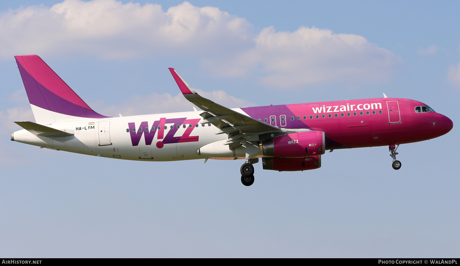 Aircraft Photo of HA-LYM | Airbus A320-232 | Wizz Air | AirHistory.net #612324