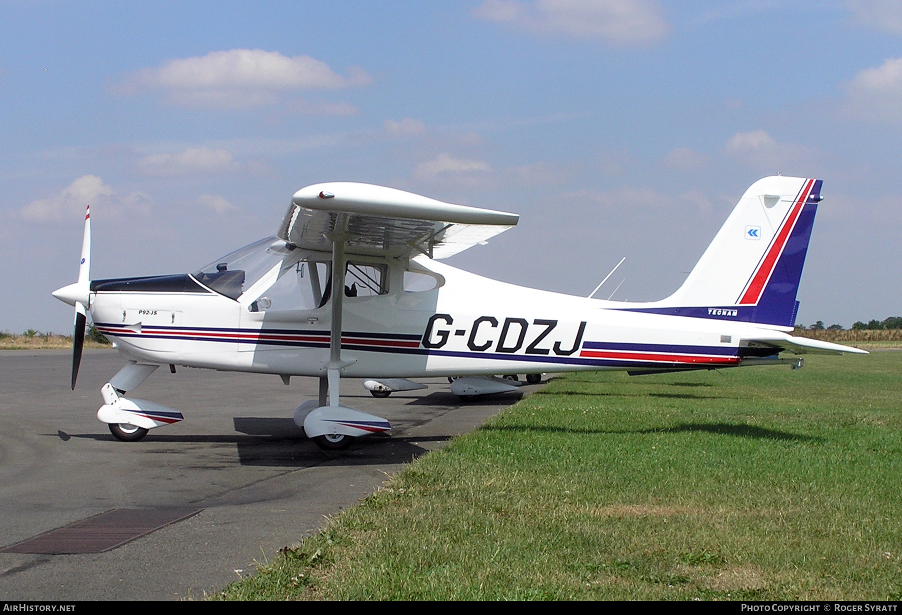 Aircraft Photo of G-CDZJ | Tecnam P-92JS Echo | AirHistory.net #612332