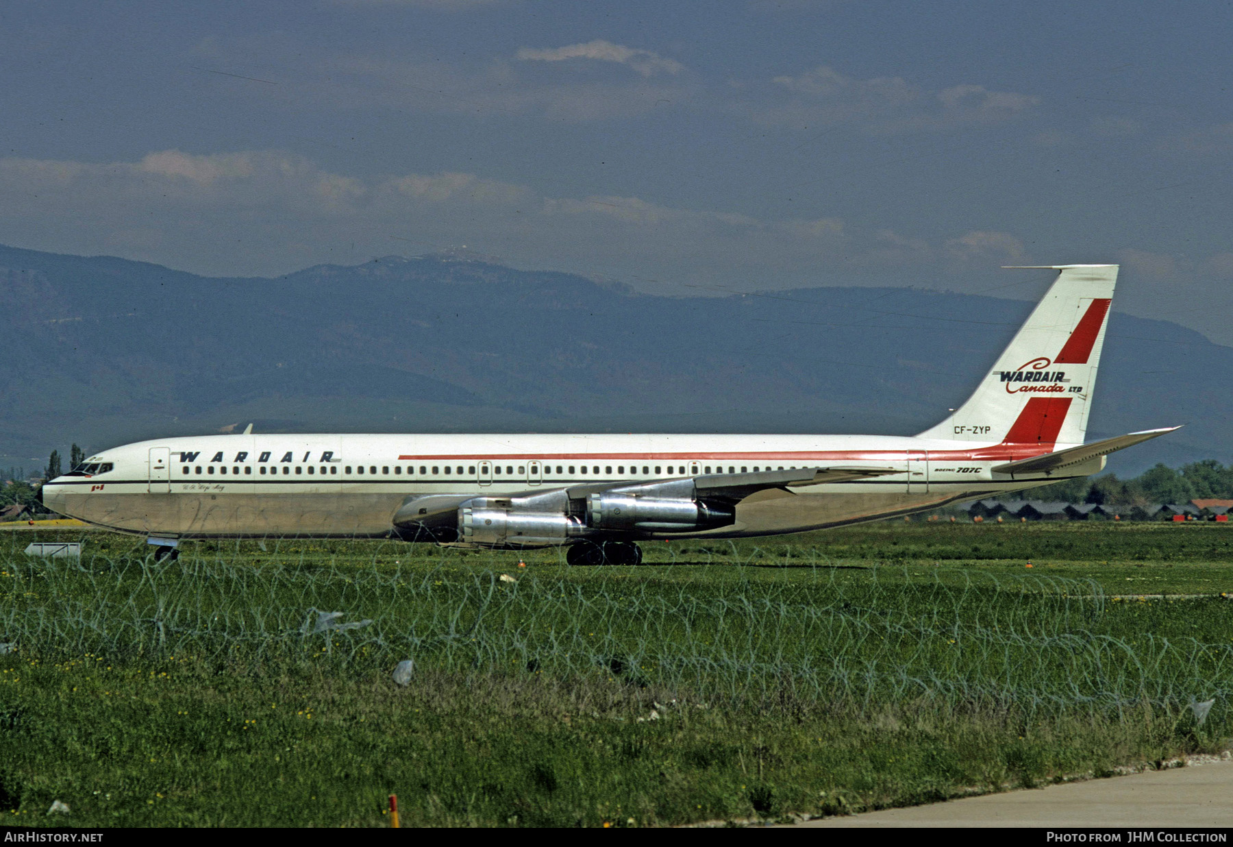 Aircraft Photo of CF-ZYP | Boeing 707-396C | Wardair Canada | AirHistory.net #612333