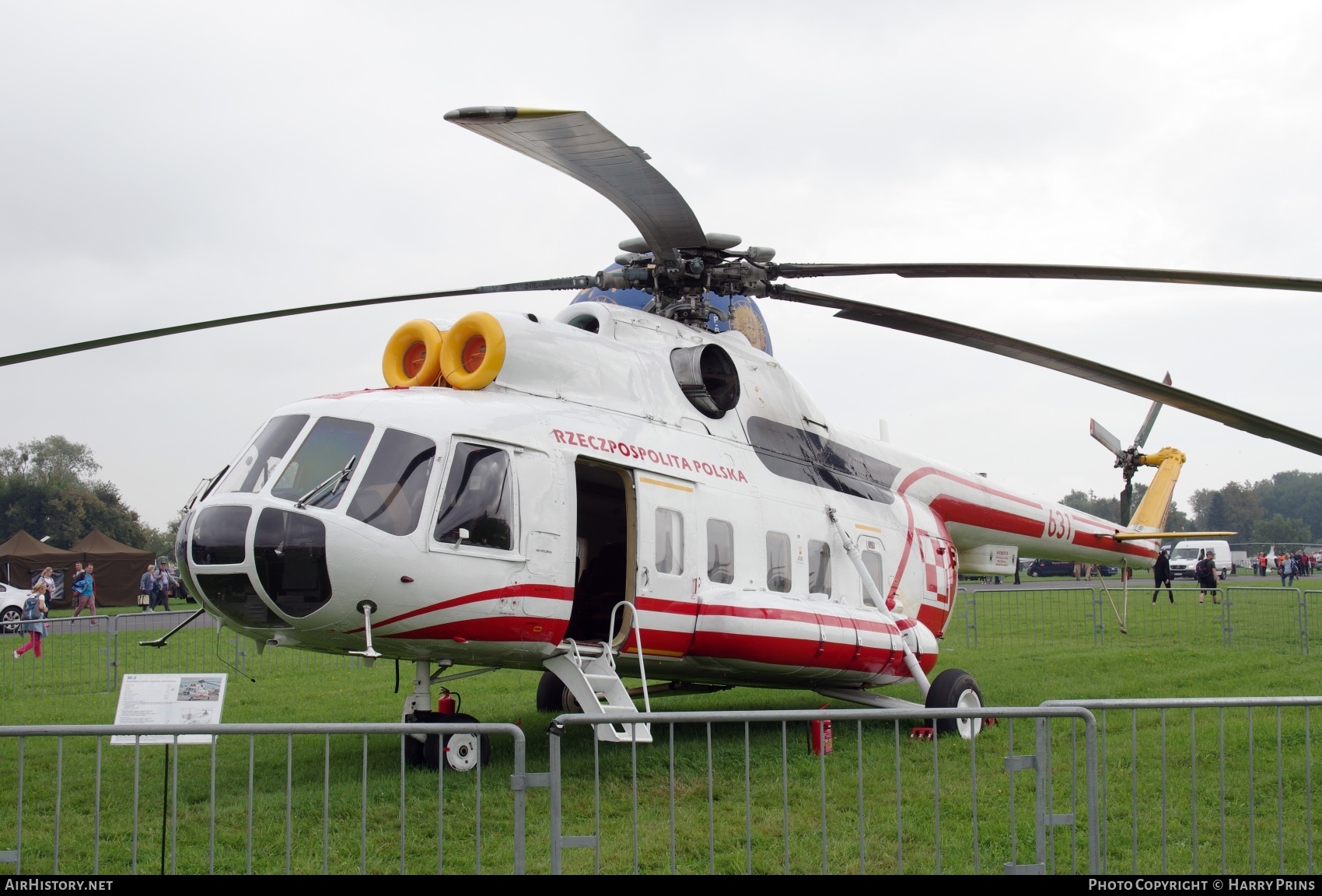 Aircraft Photo of 631 | Mil Mi-8PS-11 | Poland - Air Force | AirHistory.net #612344