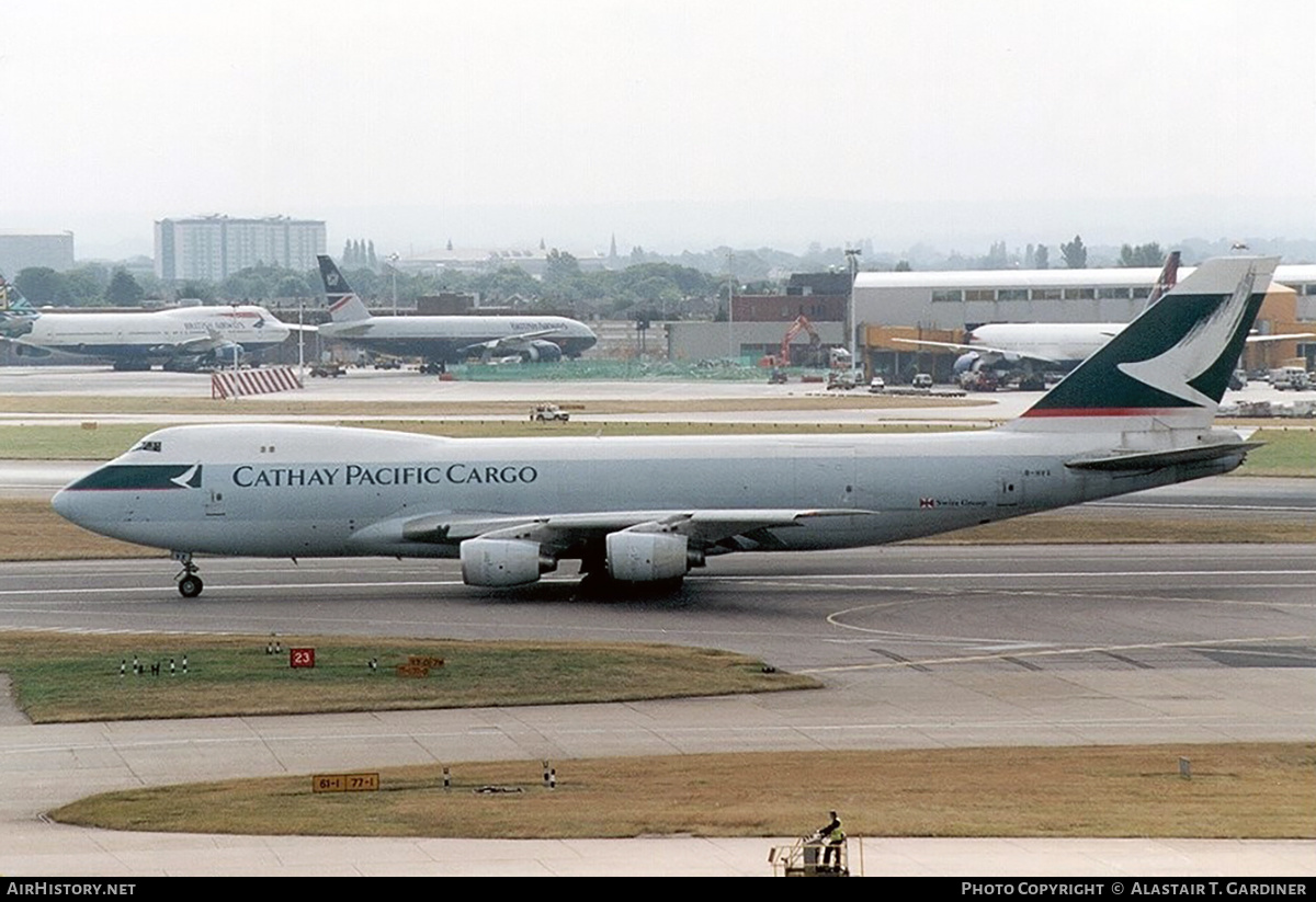 Aircraft Photo of B-HVX | Boeing 747-267F/SCD | Cathay Pacific Airways Cargo | AirHistory.net #612353