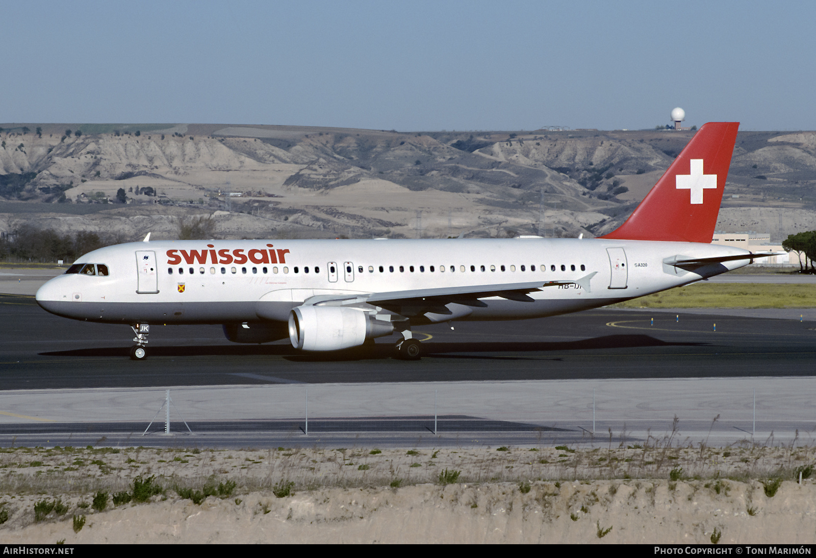 Aircraft Photo of HB-IJK | Airbus A320-214 | Swissair | AirHistory.net #612364