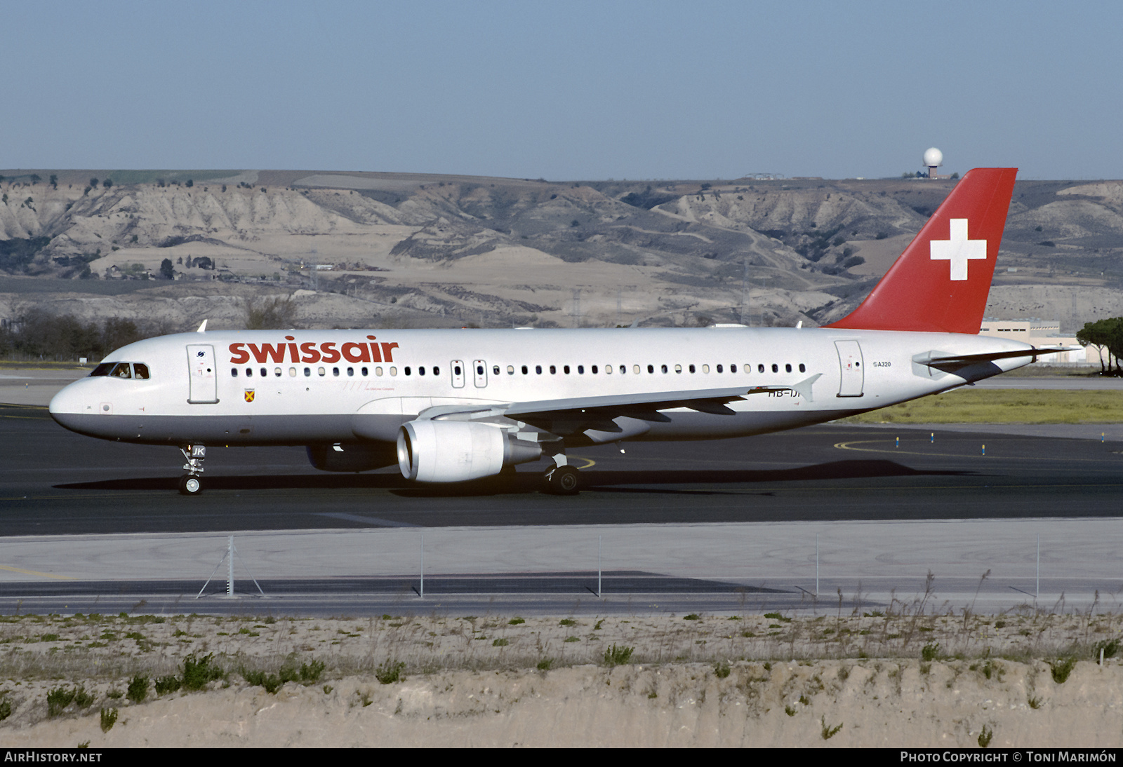 Aircraft Photo of HB-IJK | Airbus A320-214 | Swissair | AirHistory.net #612364