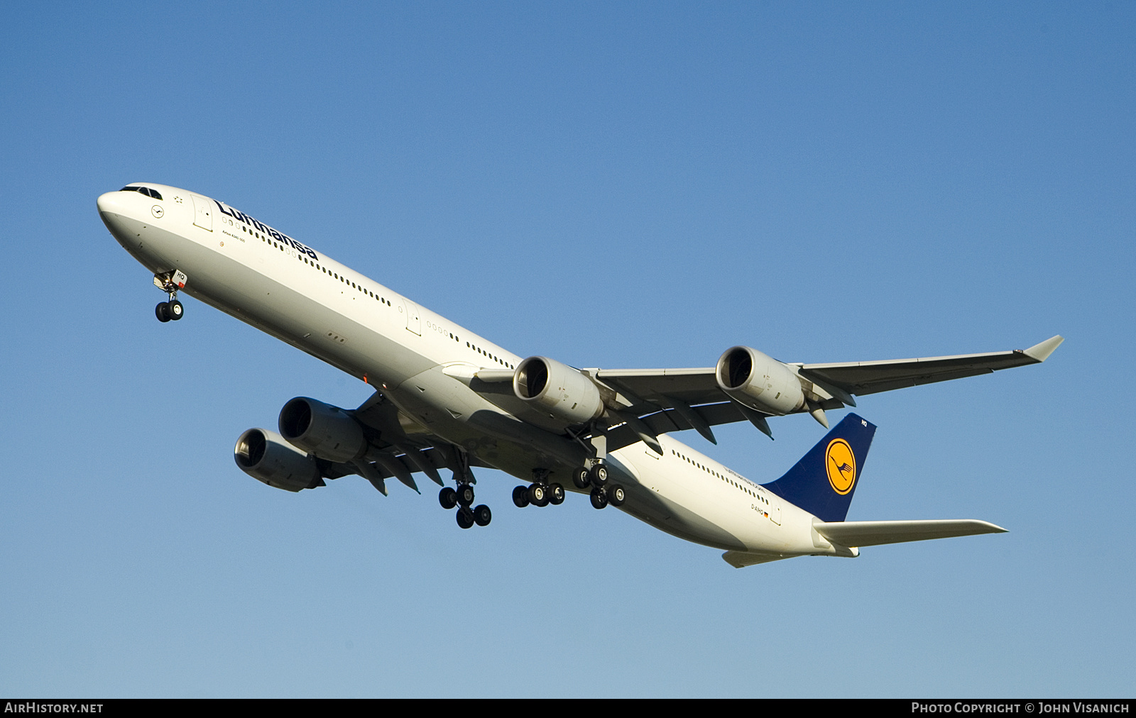 Aircraft Photo of D-AIHQ | Airbus A340-642 | Lufthansa | AirHistory.net #612379
