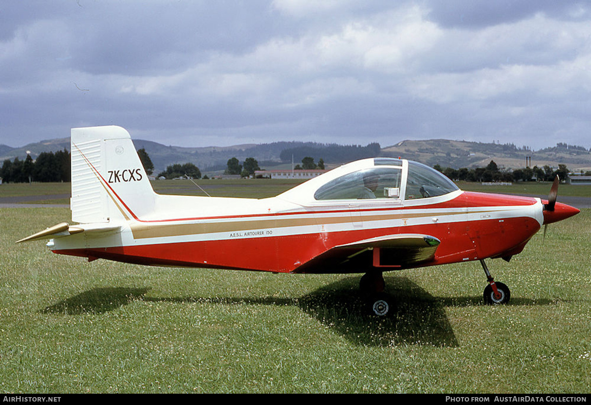 Aircraft Photo of ZK-CXS | AESL Airtourer 150 | AirHistory.net #612383