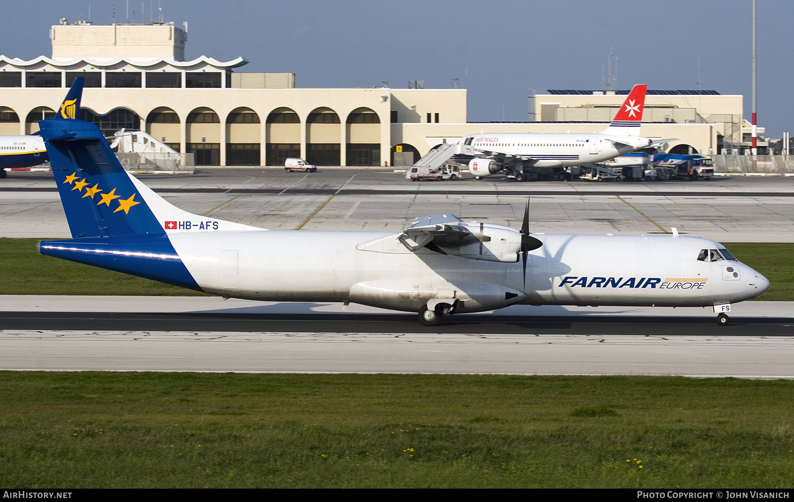 Aircraft Photo of HB-AFS | ATR ATR-72-201/F | Farnair Europe | AirHistory.net #612397