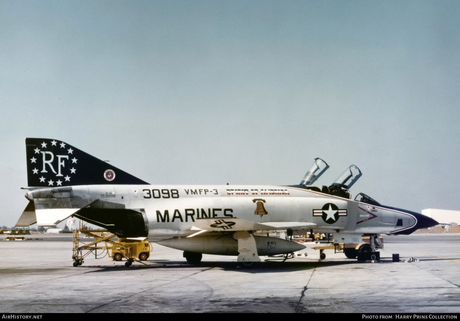 Aircraft Photo of 153098 / 3098 | McDonnell Douglas RF-4B Phantom II | USA - Marines | AirHistory.net #612411