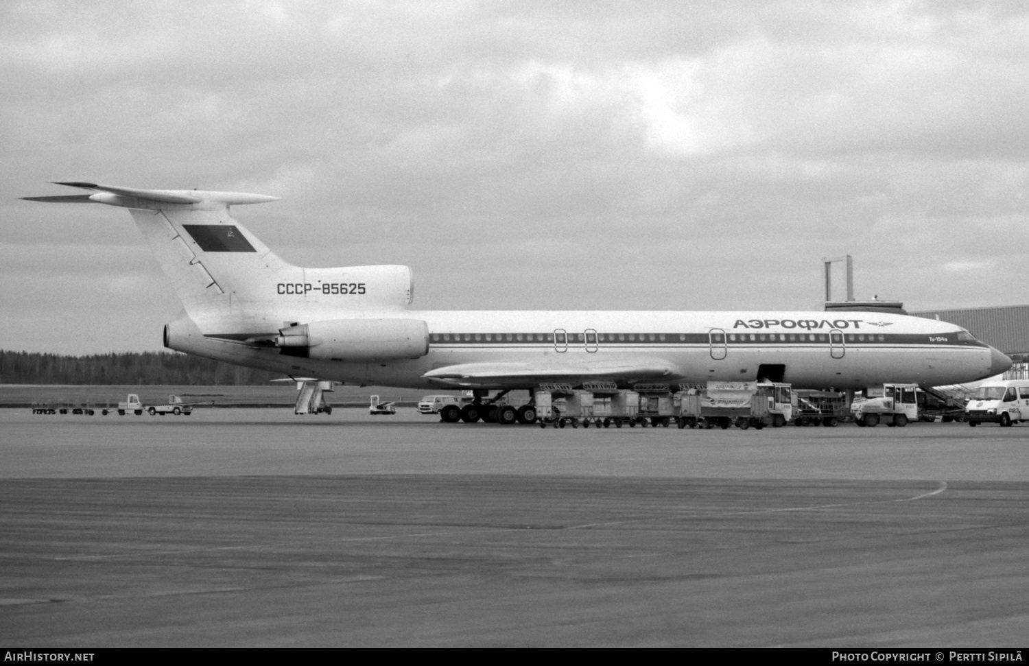 Aircraft Photo of CCCP-85625 | Tupolev Tu-154M | Aeroflot | AirHistory.net #612441