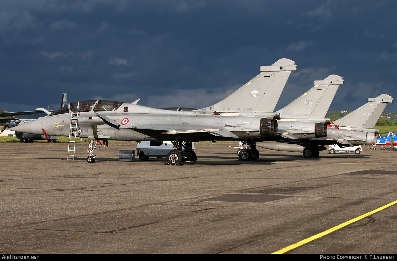 Aircraft Photo of 324 | Dassault Rafale B | France - Air Force | AirHistory.net #612454