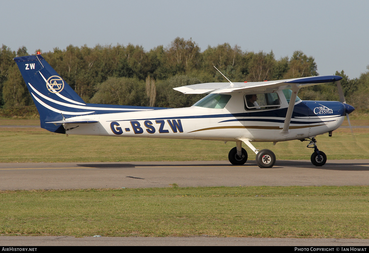 Aircraft Photo of G-BSZW | Cessna 152 | AirHistory.net #612457