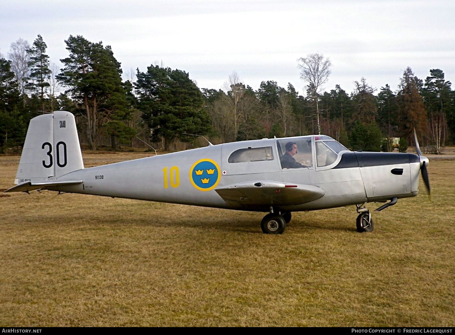 Aircraft Photo of SE-BNN | Saab 91A Safir | Sweden - Air Force | AirHistory.net #612461