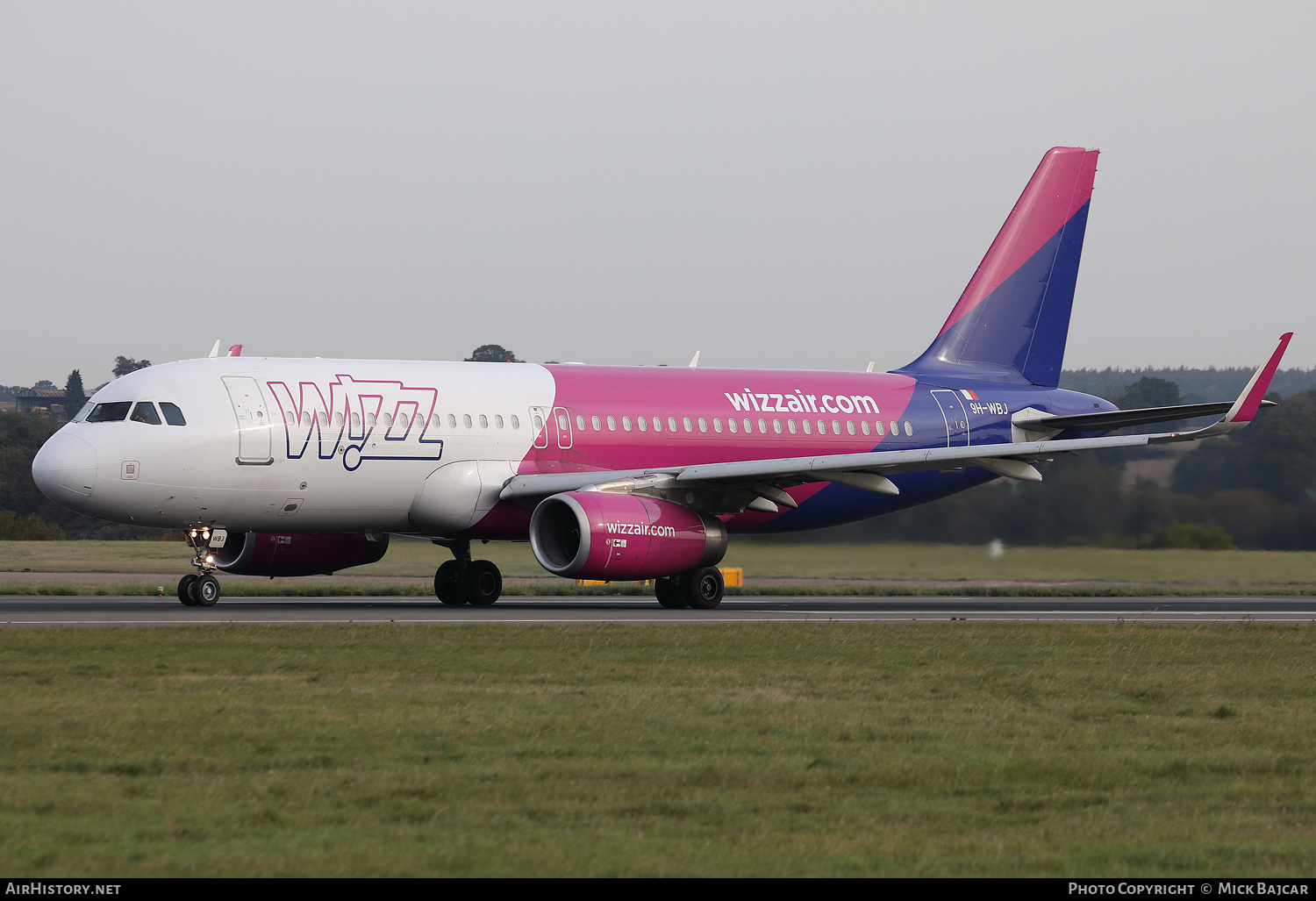 Aircraft Photo of 9H-WBJ | Airbus A320-232 | Wizz Air | AirHistory.net #612477