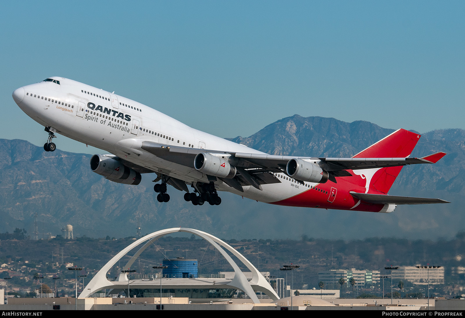Aircraft Photo of VH-OJL | Boeing 747-438 | Qantas | AirHistory.net #612490