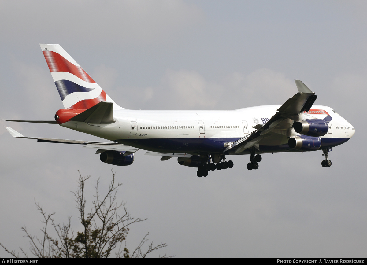 Aircraft Photo of G-CIVY | Boeing 747-436 | British Airways | AirHistory.net #612509