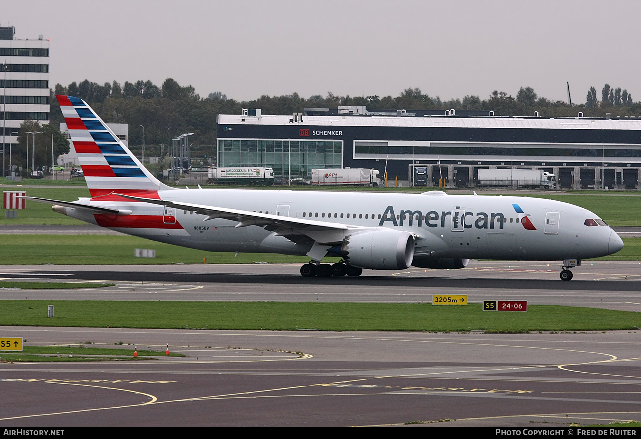 Aircraft Photo of N885BP | Boeing 787-8 Dreamliner | American Airlines | AirHistory.net #612524