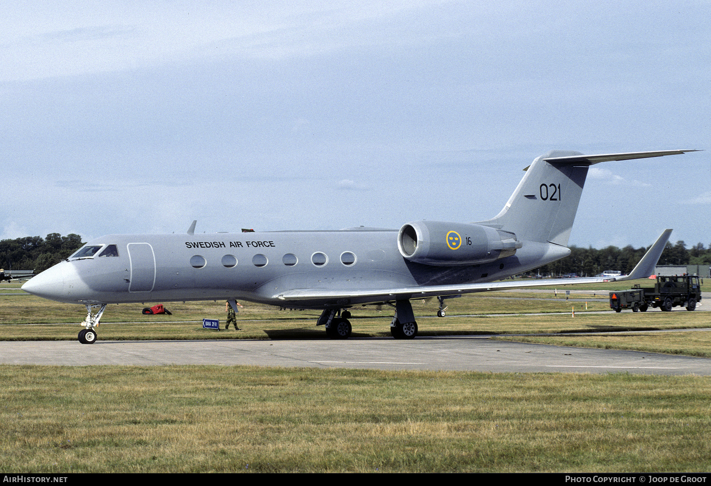 Aircraft Photo of 102001 | Gulfstream Aerospace Tp102A Gulfstream IV (G-IV) | Sweden - Air Force | AirHistory.net #612561