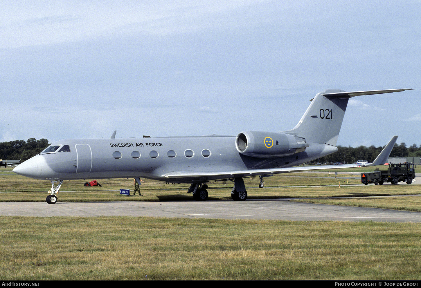 Aircraft Photo of 102001 | Gulfstream Aerospace Tp102A Gulfstream IV | Sweden - Air Force | AirHistory.net #612561