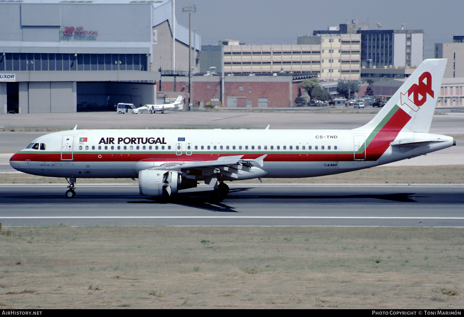Aircraft Photo of CS-TND | Airbus A320-211 | TAP Air Portugal | AirHistory.net #612565
