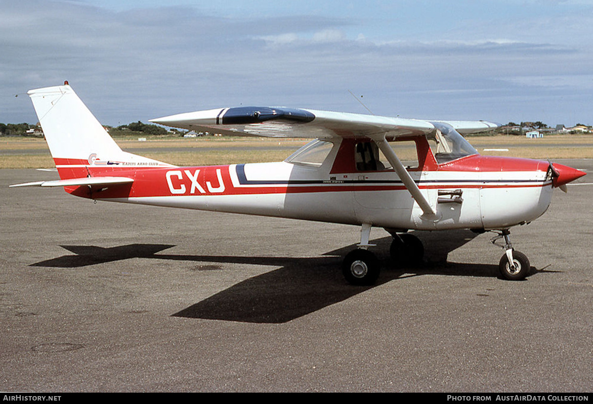Aircraft Photo of ZK-CXJ / CXJ | Cessna 150H | Kapiti Aero Club | AirHistory.net #612570