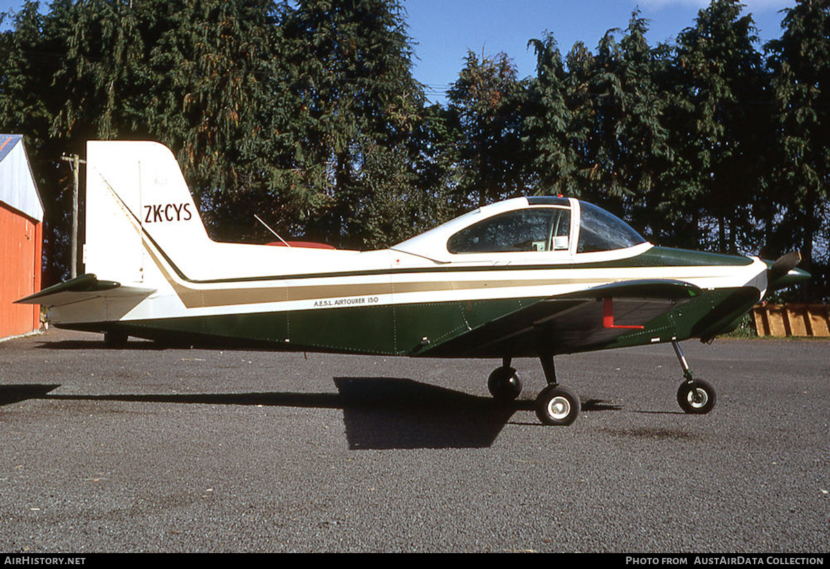 Aircraft Photo of ZK-CYS | AESL Airtourer 150 | AirHistory.net #612580