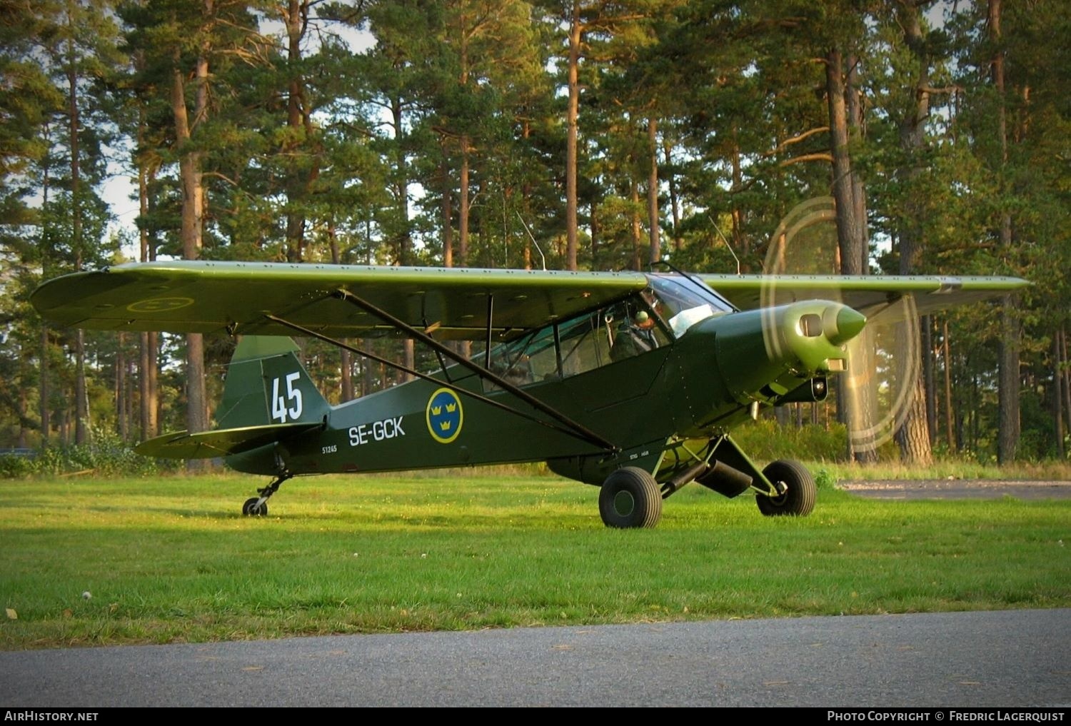 Aircraft Photo of SE-GCK / 51245 | Piper PA-18-150 Super Cub | AirHistory.net #612588