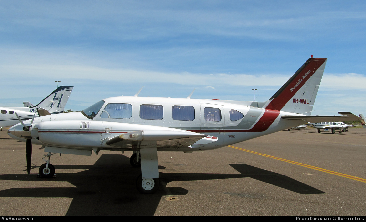 Aircraft Photo of VH-WAL | Piper PA-31-310 Navajo B | Brindabella Airlines | AirHistory.net #612590