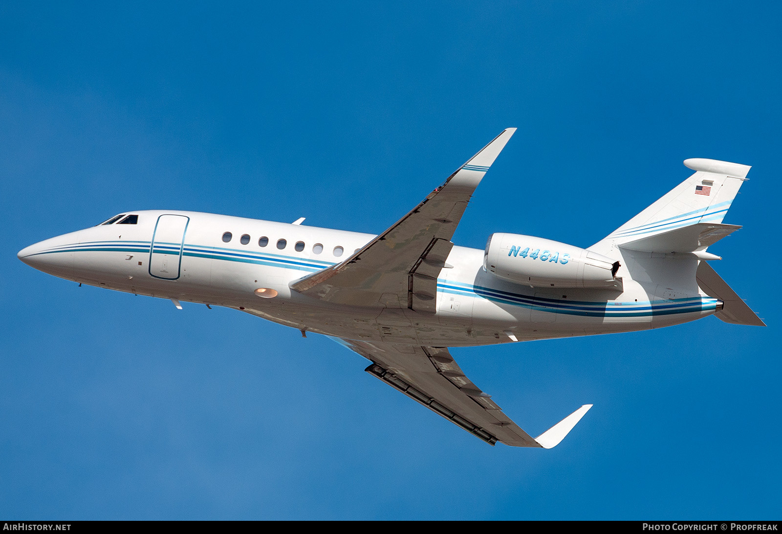 Aircraft Photo of N448AS | Dassault Falcon 2000EX | AirHistory.net #612591