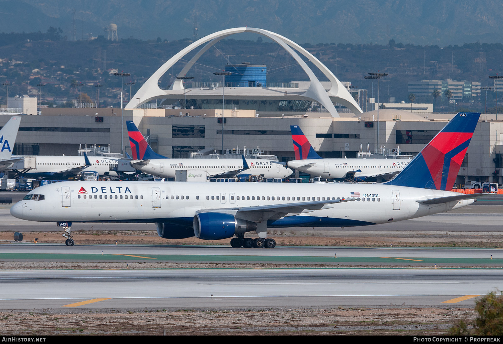 Aircraft Photo of N643DL | Boeing 757-232 | Delta Air Lines | AirHistory.net #612592