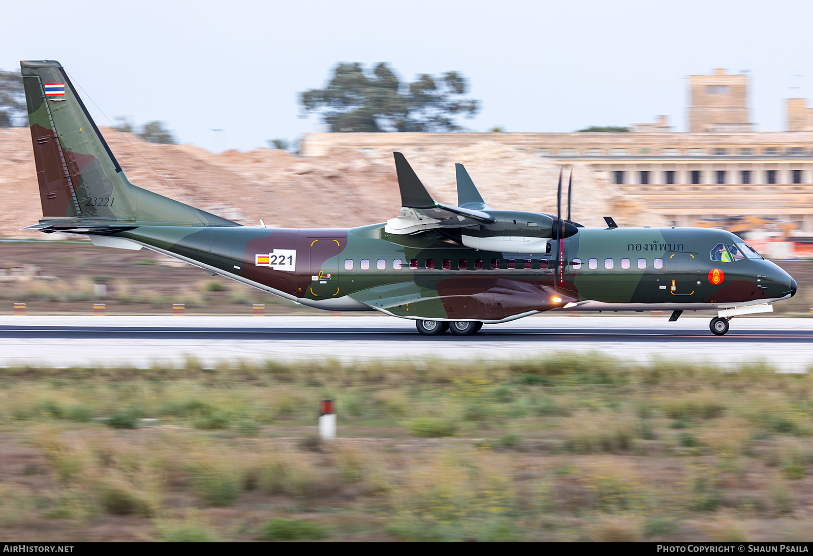 Aircraft Photo of 23221 / 221 | CASA C295W | Thailand - Army | AirHistory.net #612594