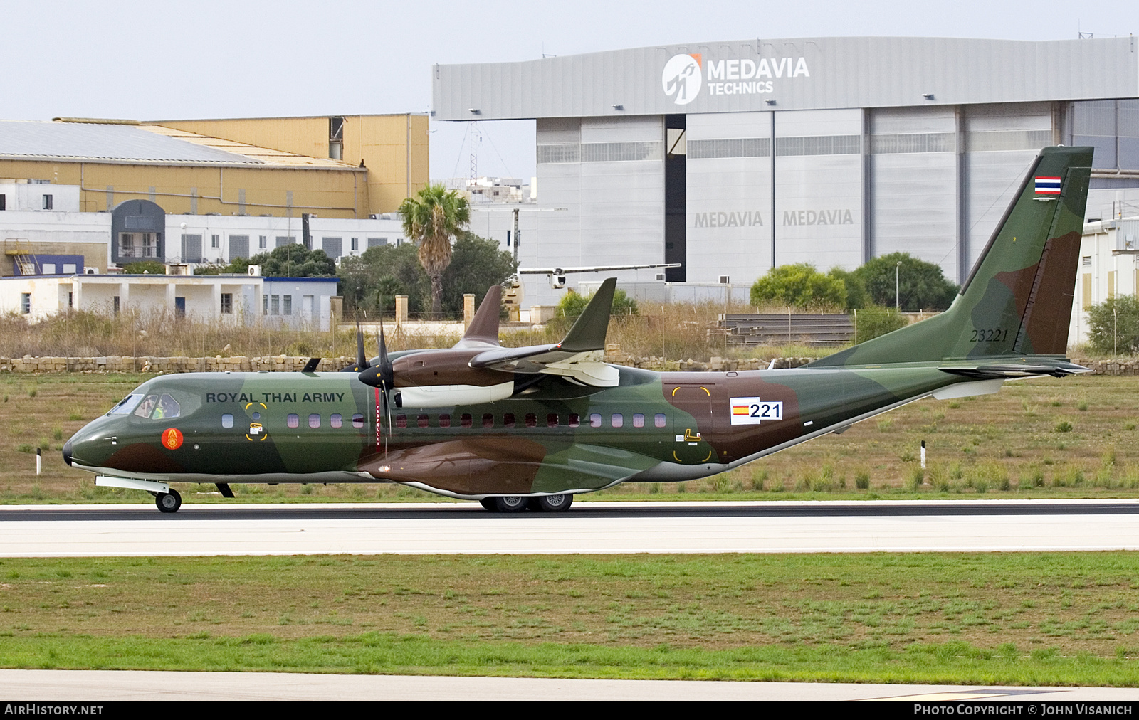 Aircraft Photo of 23221 | CASA C295W | Thailand - Army | AirHistory.net #612599