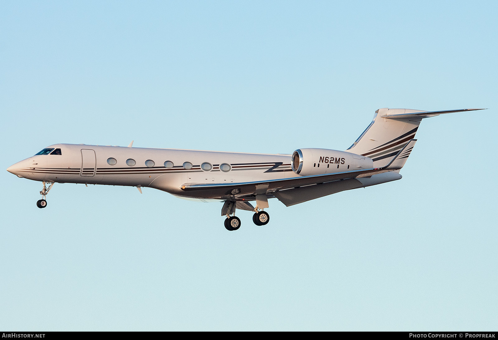 Aircraft Photo of N62MS | Gulfstream Aerospace G-V-SP Gulfstream G550 | AirHistory.net #612600