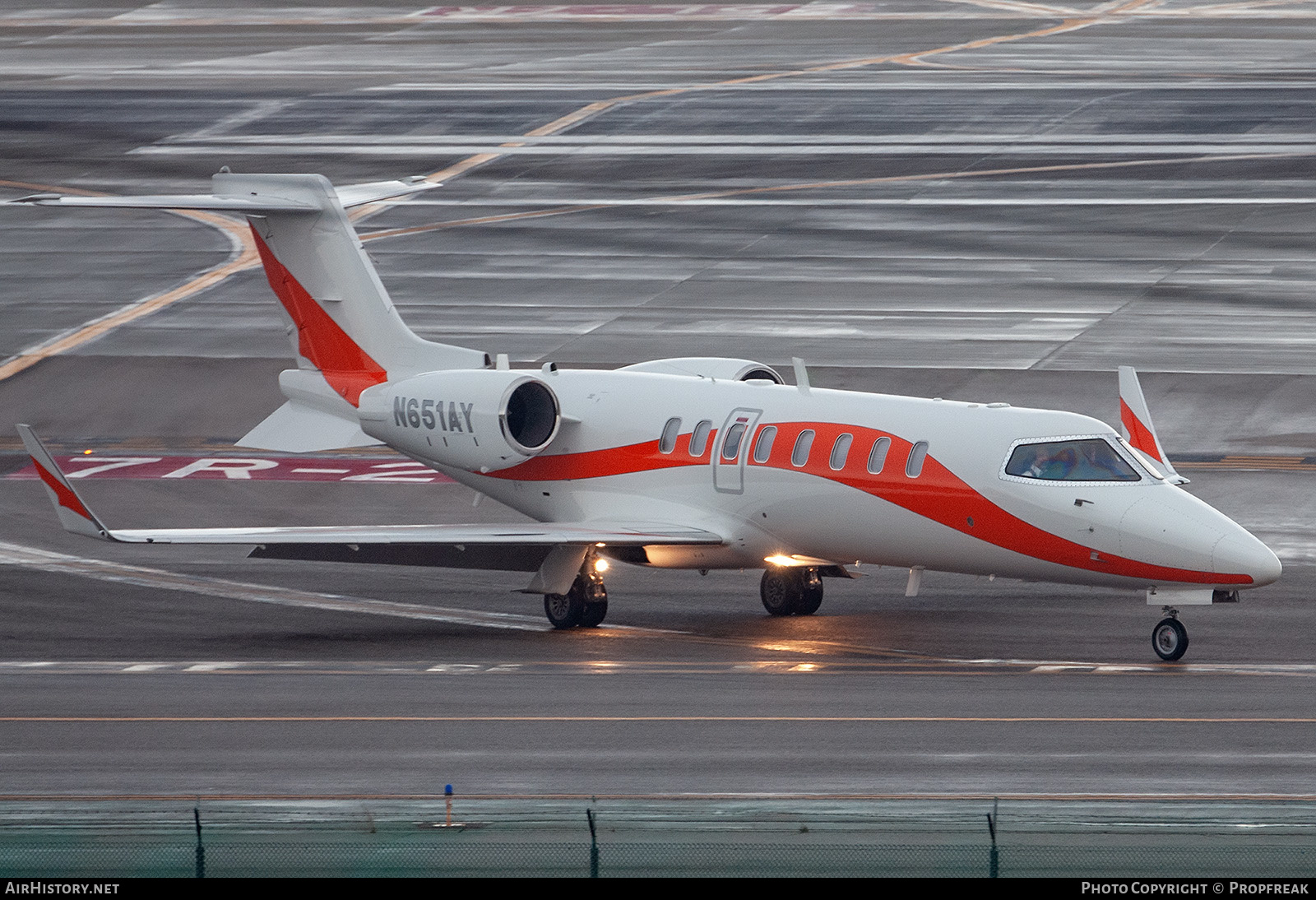 Aircraft Photo of N651AY | Learjet 45 | AirHistory.net #612620