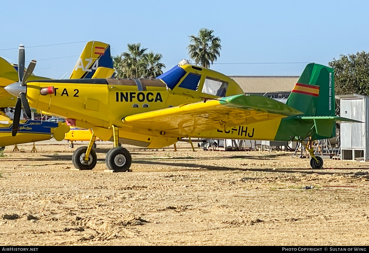 Aircraft Photo of EC-IHJ | Air Tractor AT-802F (AT-802A) | INFOCA - Incendios Forestales de Andalucía | AirHistory.net #612623