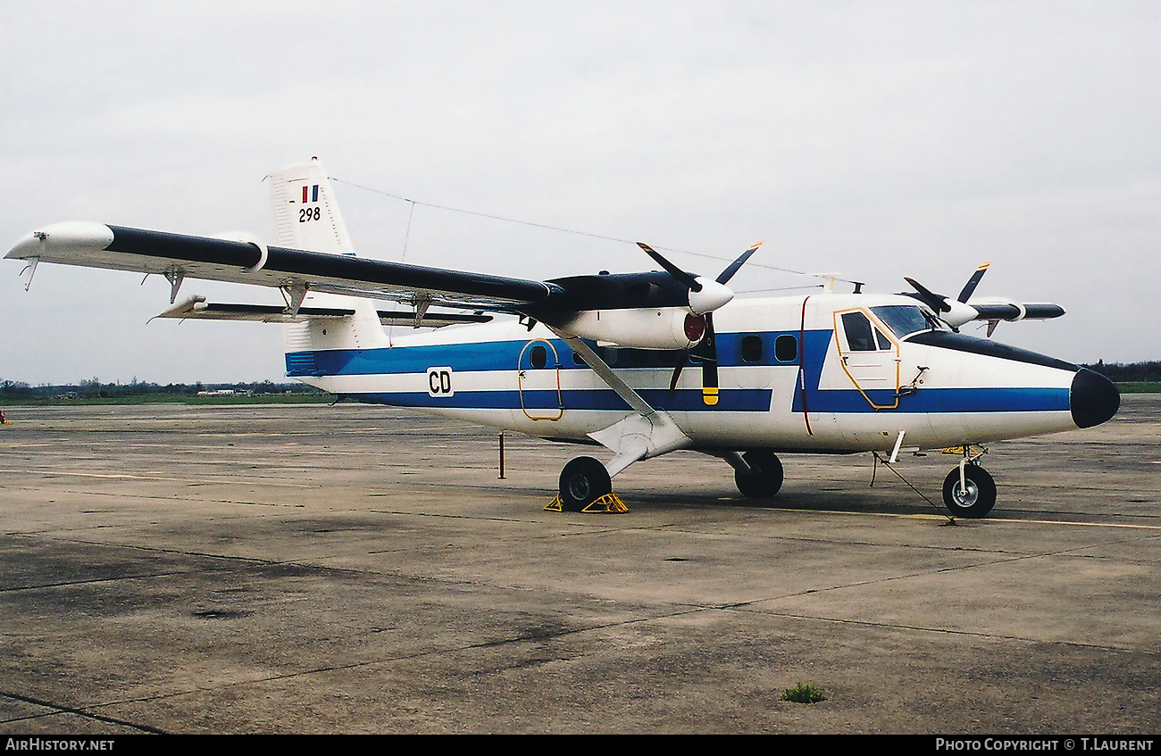 Aircraft Photo of 298 | De Havilland Canada DHC-6-300 Twin Otter | France - Air Force | AirHistory.net #612627
