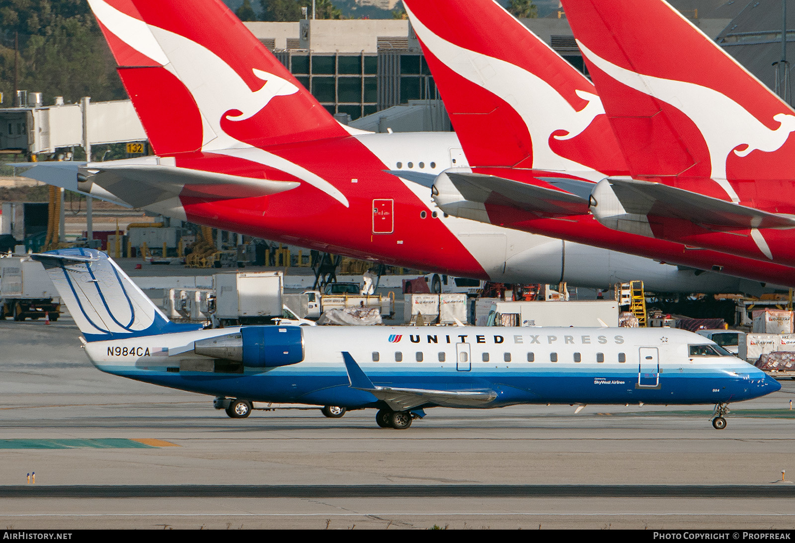 Aircraft Photo of N984CA | Bombardier CRJ-100ER (CL-600-2B19) | United Express | AirHistory.net #612629