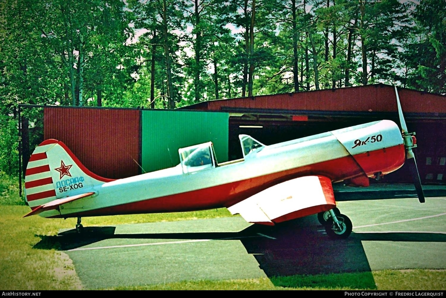 Aircraft Photo of SE-XOG | Yakovlev Yak-50 | AirHistory.net #612630