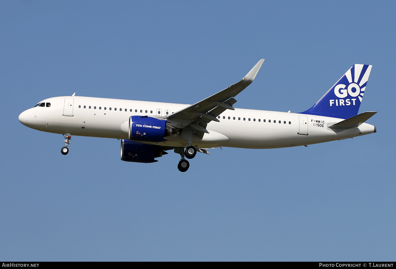 Aircraft Photo of F-WWIC | Airbus A320-271N | Go First | AirHistory.net #612638