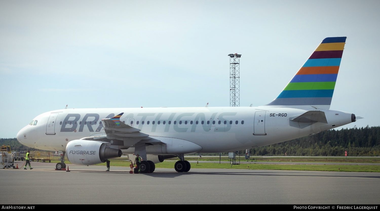 Aircraft Photo of SE-RGD | Airbus A319-112 | BRA - Braathens Regional Airlines | AirHistory.net #612647